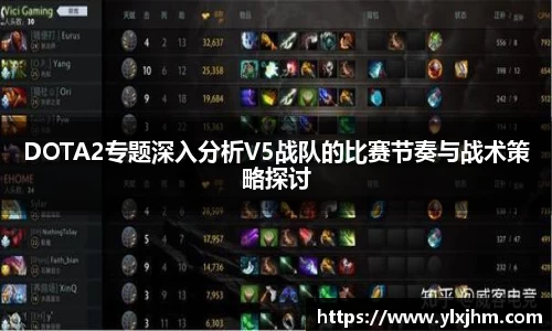 DOTA2专题深入分析V5战队的比赛节奏与战术策略探讨